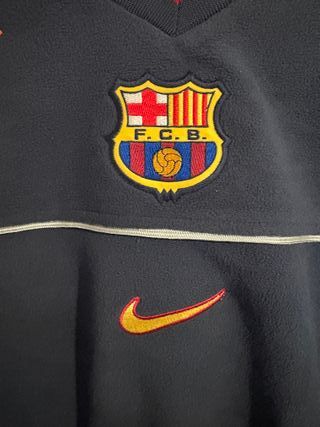 Sudadera FC Barcelona 99/00 con etiquetas ORIGINAL