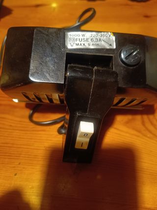 Antiguo flash de mano