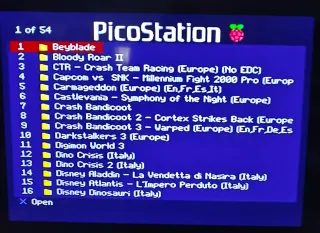 PlayStation Console PS1 PicoStation