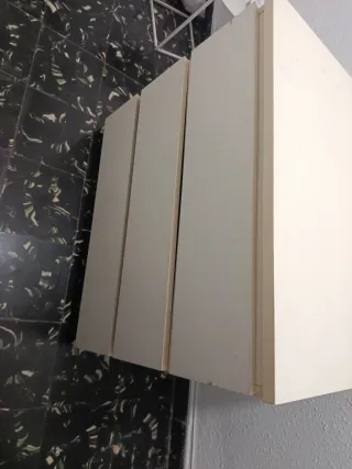 Cómoda 3 cajones madera