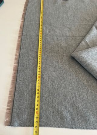 Sciarpa Portofino bicolore grigio/beige