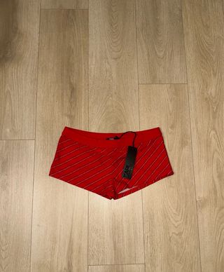 Bañador Karl Lagerfeld Rojo Rayas