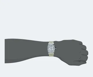 Reloj Citizen Q&Q Solar - Plata/Blanco