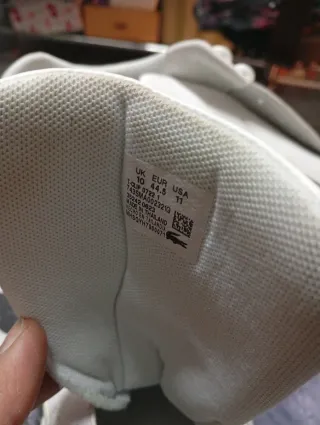 Tenis Lacoste Blancos Nuevos