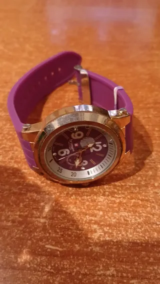 Reloj Brenatt Dorado y Morado