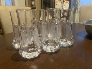 Bicchieri cristallo vintage