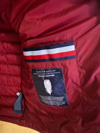 Chaqueta Tommy Hilfiger Roja Talla L