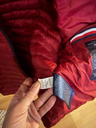 Chaqueta Tommy Hilfiger Roja Talla L