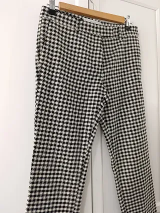 Pantalony Blanco y Negro - Zara
