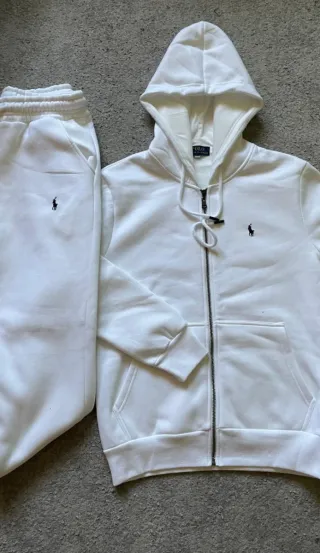 Tuta Ralph Lauren Bianca Taglia M