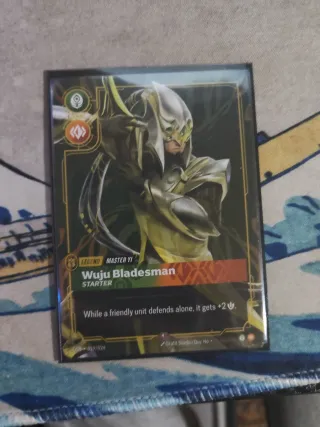 Mazo Wuju Bladesman - Master Yi Riftbound
