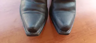 Botas Sendra Talla 45 Biker Cuero Negro