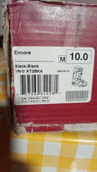 Botas de Snowboard VANS Negras