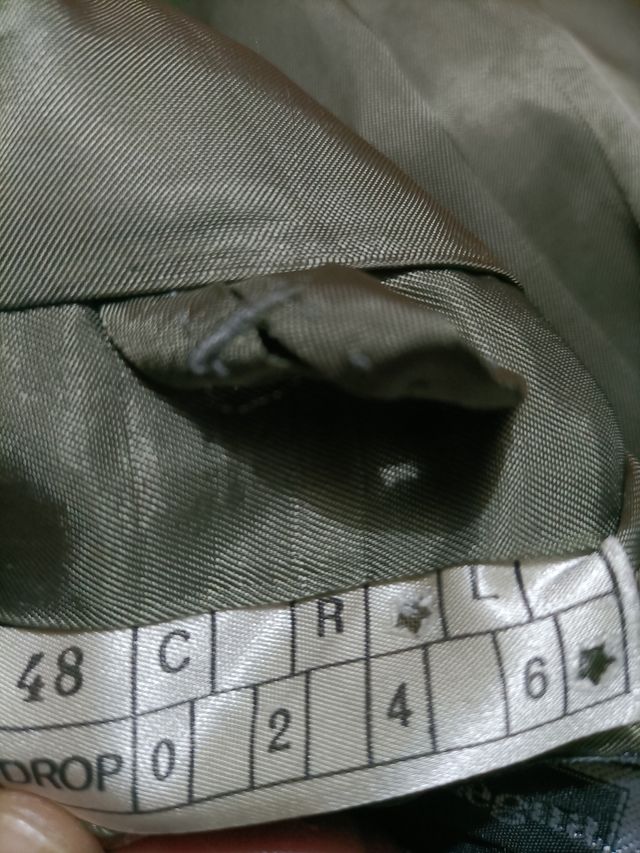 Americana Zegna Hombre Talla 48