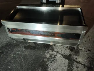 Expositor Pescado Acero Inox + Lavamanos