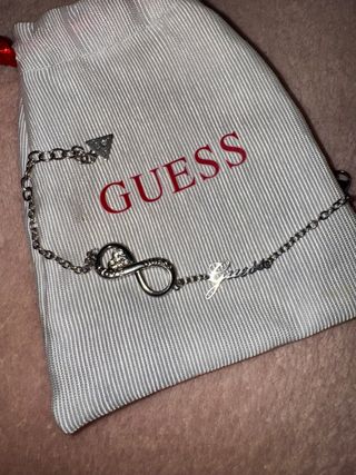 Pulsera Guess Infinito Plata