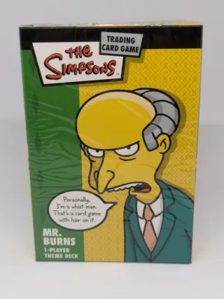 4 Mazos Sellados The Simpsons Trading Card Game