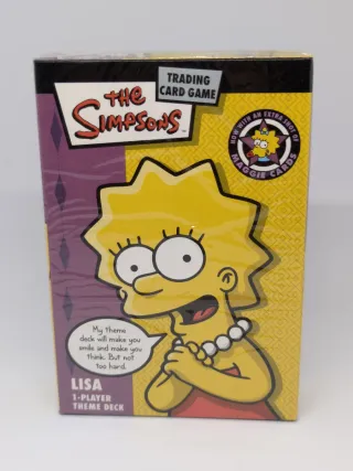 4 Mazos Sellados The Simpsons Trading Card Game
