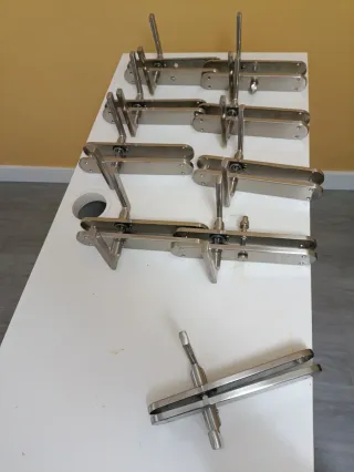 Manillas Acero Inoxidable Puerta.