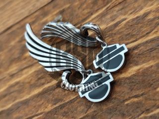 Orecchini Harley Davidson Ali Logo