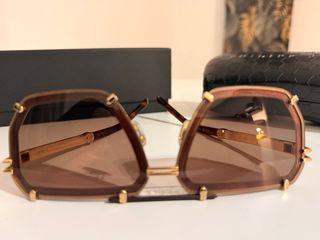 Occhiali da sole da uomo Philipp Plein marrone/oro