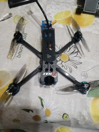 Dron Emax Negro y Multicolor