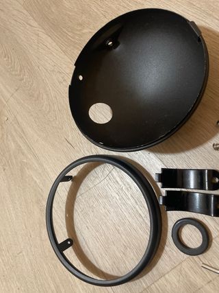 Faro LED Moto Universal Redondo