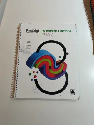 Quadern ProDigi. Geografia i Història 3 ESO