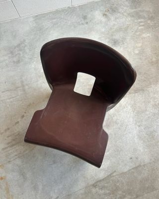 Set 2 Sedie Kartell Marrone