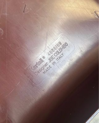 Set 2 Sedie Kartell Marrone