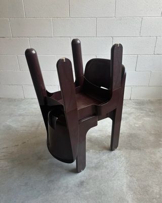 Set 2 Sedie Kartell Marrone