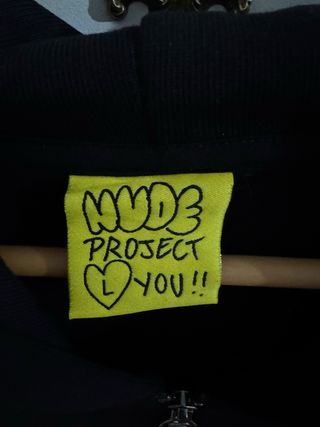 Sudadera Nude Project Cremallera Talla L