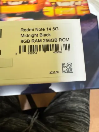 Xiaomi Redmi Note 14 5G negro, 256G
