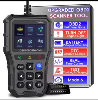 Escáner OBD2 YM519 Diagnosis Vehículos