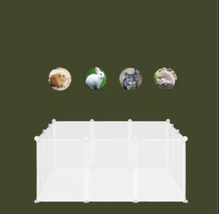 Recinzione trasparente per animali domestici