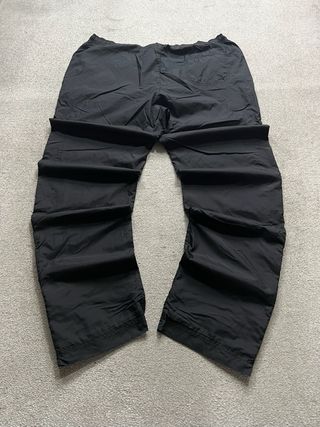 Pantalón Ancho de Chándal Nike Negro