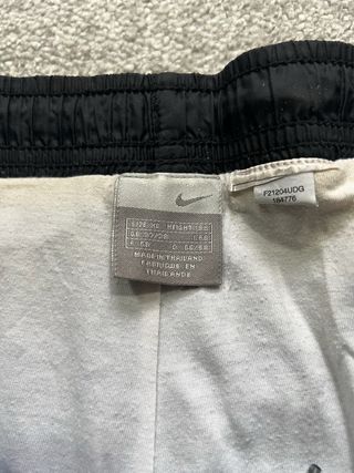 Pantalón Ancho de Chándal Nike Negro
