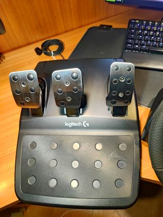 G29 LOGITECH VOLANTE + SCATOLA + PEDALI PS5 PS4 PC