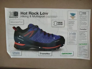 Botas de montaña Karrimor Trek Dynagrip. Núm 45