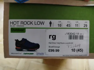 Botas de montaña Karrimor Trek Dynagrip. Núm 45