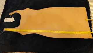 Vestido Zara tirantes beige Talla M