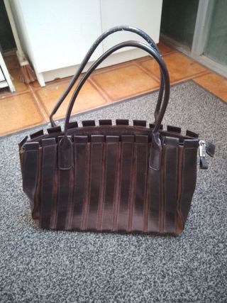 Borsa Pelle & Tessuto Burton Donna