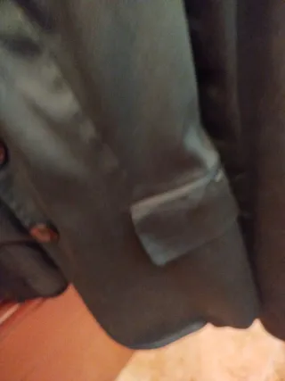 Americana blazer mujer Zara negra, la talla S