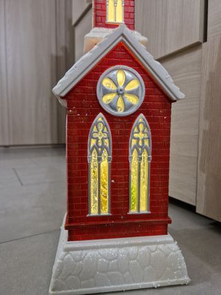 Decorazione Natalizia a Batteria - Chiesa