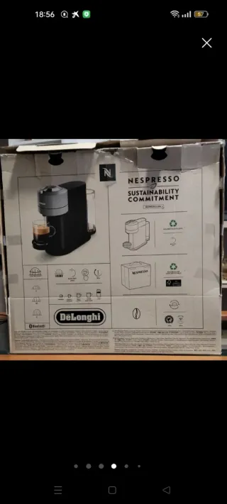 Cafetera Nespresso Vertuo Nex