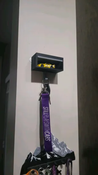 Perchero Garaje Porta Llaves Hot Wheels