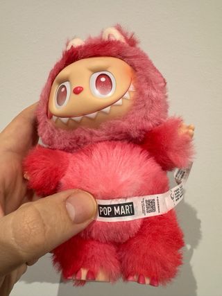 Labubu Love Peluche Rosa