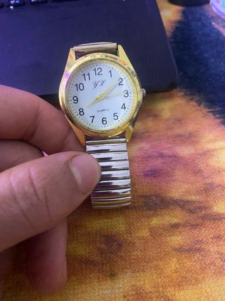 Reloj YX Dorado y Plateado