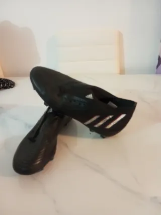 Zapatillas de fútbol Adidas Hombre Negras