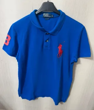 Polo Ralph Lauren Uomo XXL Blu/Rosso